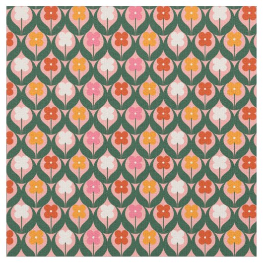 Bloemen Stof (Close Up)