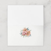 Bloemen Stoffig Sinaasappel Rozen Wijn Rode Orchid Plaatskaartje (Buitenkant ongevouwen)