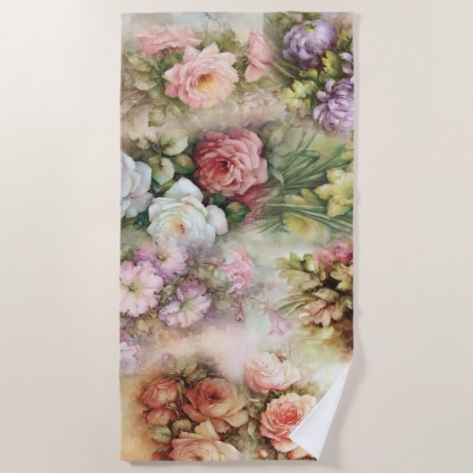  bloemen strandlaken (Voorkant)