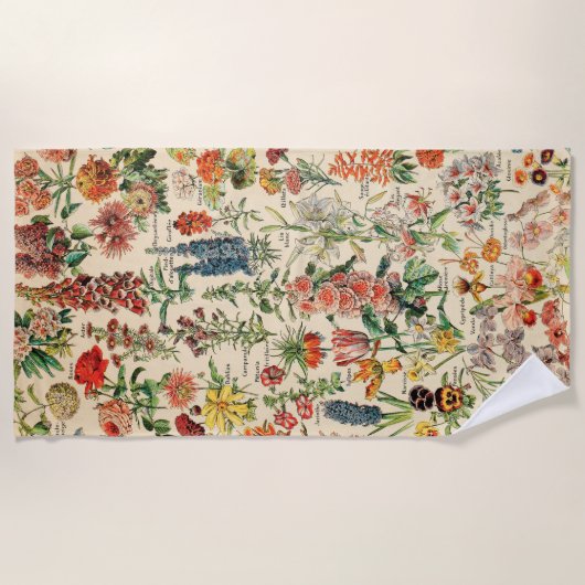  bloemen strandlaken (Voorkant)