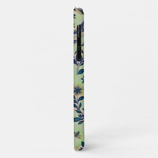  Bloemen Streep Telefoonhoesje Case-Mate iPhone Case (Achterkant/links)