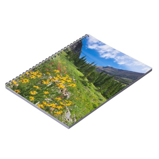 Bloemen | Stroompad Montana Notitieboek (Linkerzijde)