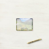 Bloemen | Stroompad Montana Post-it® Notes (Op bureau)