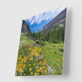 Bloemen | Stroompad Montana Vierkante Klok (Hoek)