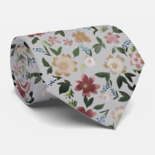 bloemen stropdas (Opgerold)