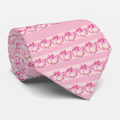 bloemen stropdas (Opgerold)