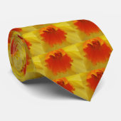 bloemen stropdas (Opgerold)