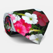 bloemen stropdas (Opgerold)