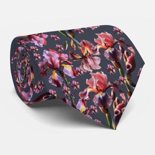 Bloemen 💐 stropdas (Opgerold)