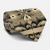 bloemen stropdas (Opgerold)