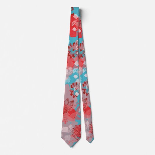 Bloemen Stropdas (Voorkant)