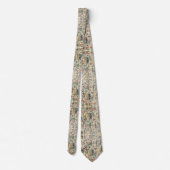  bloemen stropdas (Achterkant)