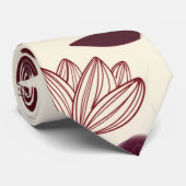 Bloemen Stropdas (Opgerold)