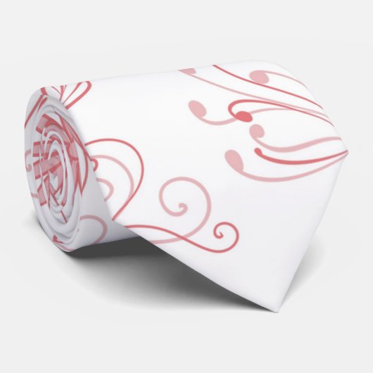 Bloemen Stropdas (Opgerold)