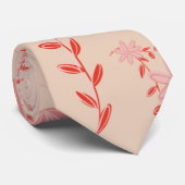 Bloemen Stropdas (Opgerold)