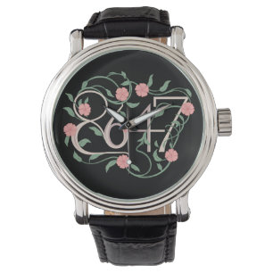 Bloemen Subtiele Anti Trump 8647 86 47 Boho Horloge