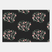 Bloemen Subtiele Anti Trump 8647 86 47 Boho Inpakpapier Vel (Voorkant)