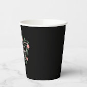 Bloemen Subtiele Anti Trump 8647 86 47 Boho Papieren Bekers (Links)