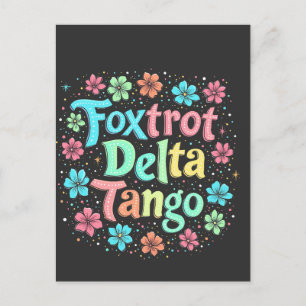 Bloemen Subtiele Anti Trump 8647 Anti Maga Feestdagenkaart