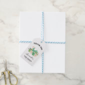 Bloemen Succulent Cactus Fiesta Baby shower Cadeaulabel (Met Touw)