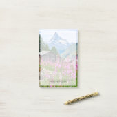 Bloemen | Summer Matterhorn Zwitserland Post-it® Notes (Op bureau)