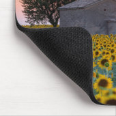 Bloemen | Sunflower Field Provence, Frankrijk Muismat (Hoek)