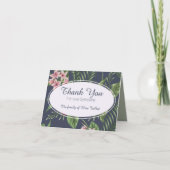 Bloemen Sympathie Bedankt Opmerking Kaart (Voorkant)