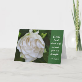 Bloemen Sympathie, het Vers van het Heilige Kaart