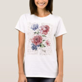  bloemen t-shirt (Voorkant)