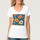 Bloemen T-shirt (Voorkant)