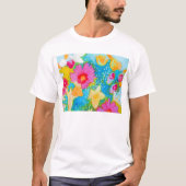 bloemen t-shirt (Voorkant)