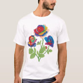  bloemen t-shirt (Voorkant)