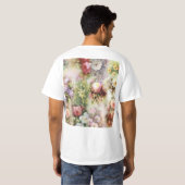  bloemen t-shirt (Achterkant volledig)