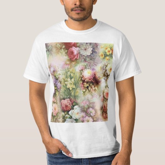  bloemen t-shirt (Voorkant)