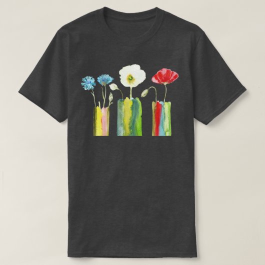 Bloemen T-shirt (Design voorkant)
