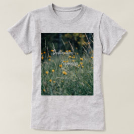 Bloemen T-Shirt (Afbeelding gemaakt door grok)