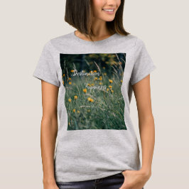 Bloemen T-Shirt (Afbeelding gemaakt door grok)