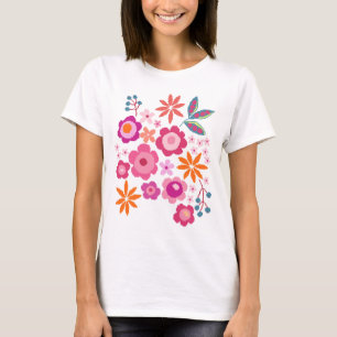 Bloemen T-shirt voor dames