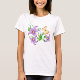 Bloemen T-shirt voor meisje