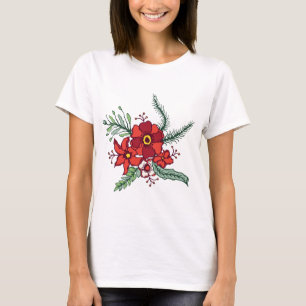 Bloemen T-shirts voor dames: een must-have kleding