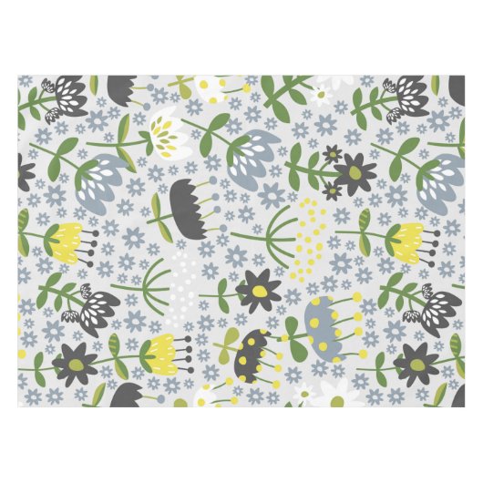 bloemen tafelkleed (Voorkant (Horizontaal))