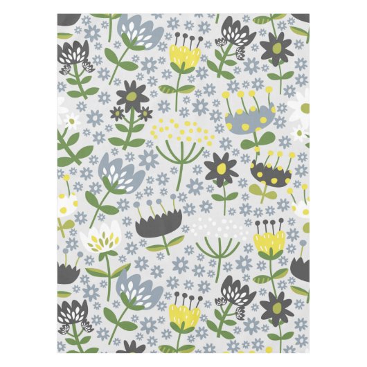 bloemen tafelkleed (Voorkant)