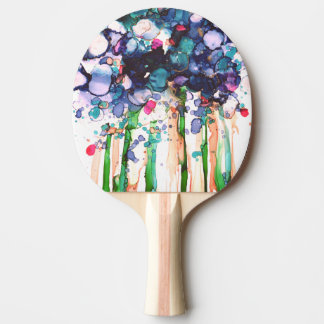 Bloemen Tafeltennisbatje