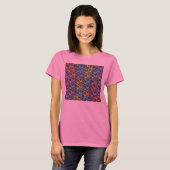 Bloemen Tanktop (Hot Pink) - Meerkleurig (Voorkant volledig)
