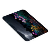 Bloemen te midden van het Lightning Storm Magneet (Rechterzijde)