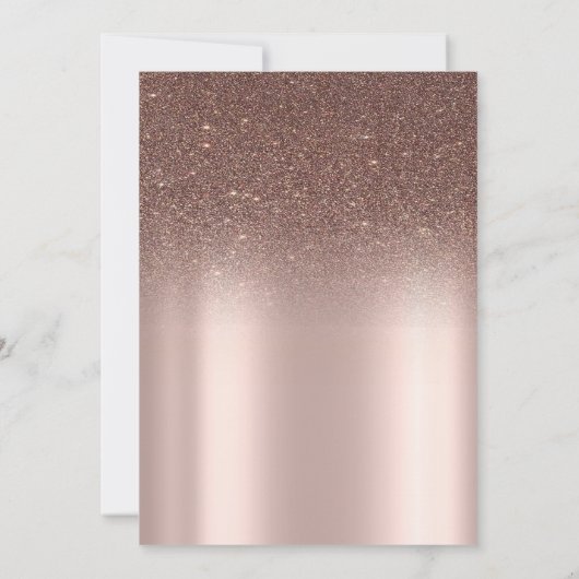 Bloemen Tea Cup, Glitter, String Lights Pensioen Kaart (Achterkant)