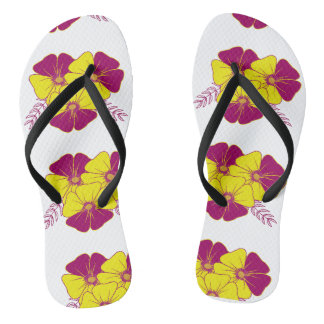 bloemen teenslippers