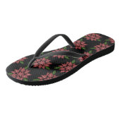 bloemen teenslippers (Schuin)