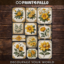 Bloemen tegels als decoratieve elementen #3