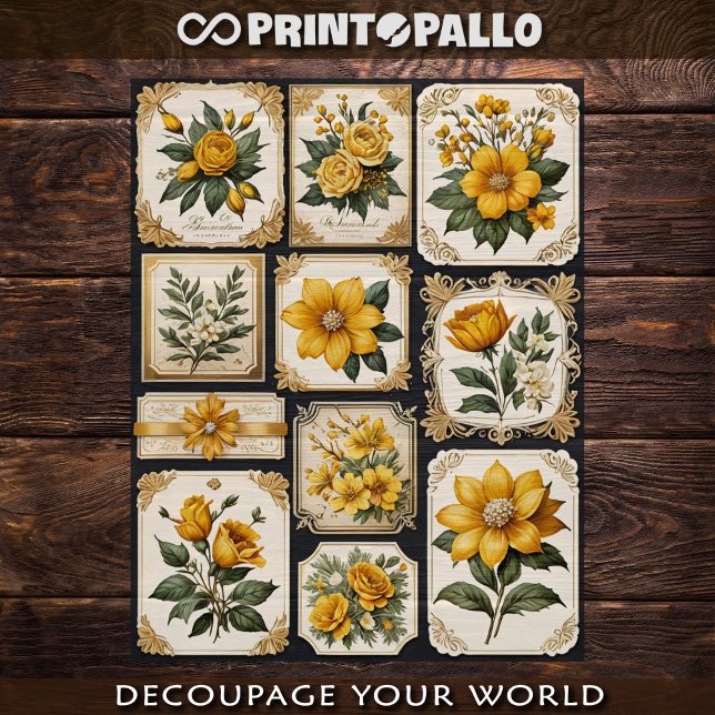 Bloemen tegels als decoratieve elementen #3 (Creator heeft geüpload)